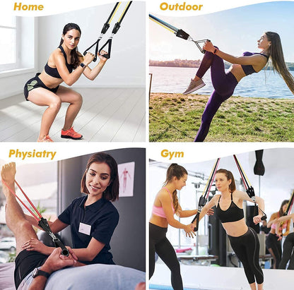 ✨11 Pcs Resistance Band Set for Heavy Workout | Limited in Stock 🔥🏋🏻